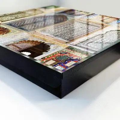Designová skříňka na klíče Barevná okna
