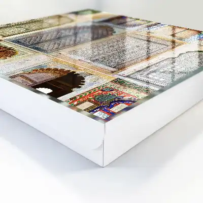 Designová skříňka na klíče Barevná okna
