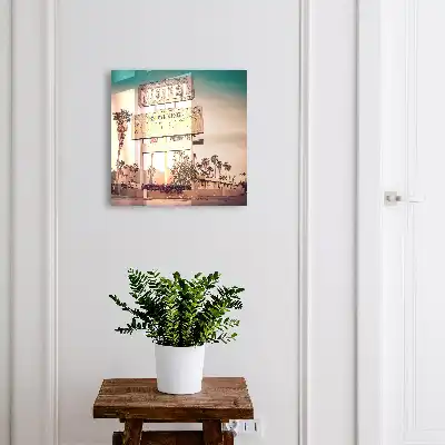 Krabička na klíče Retro motel