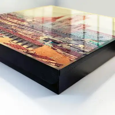 Designová skříňka na klíče Městská elegance