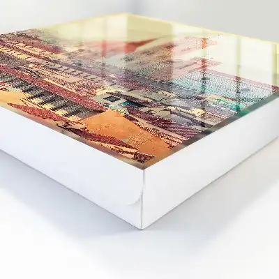 Designová skříňka na klíče Městská elegance