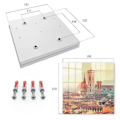 Designová skříňka na klíče Městská elegance