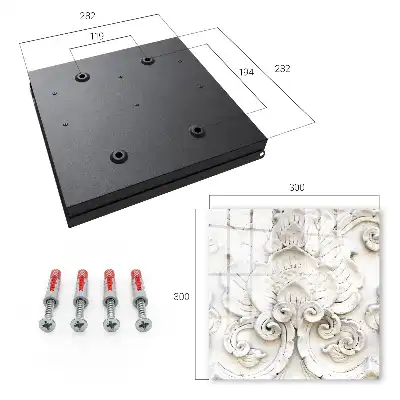 Krabička na klíče Floristické ornamenty