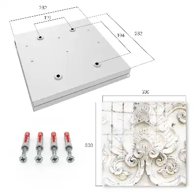 Krabička na klíče Floristické ornamenty