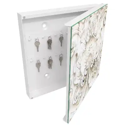 Krabička na klíče Floristické ornamenty