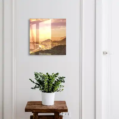 Designová skříňka na klíče Městská harmonie