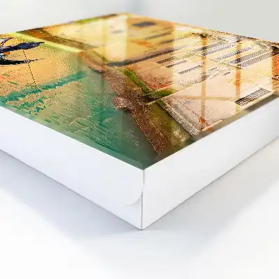 Designová skříňka na klíče Benátský kanál