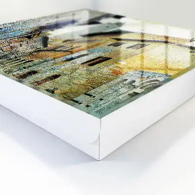 Designová skříňka na klíče Středomořská ulice