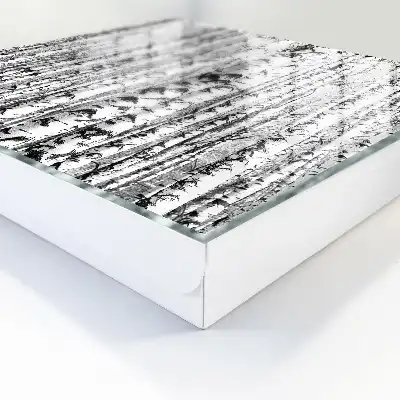 Designová skříňka na klíče Březový les