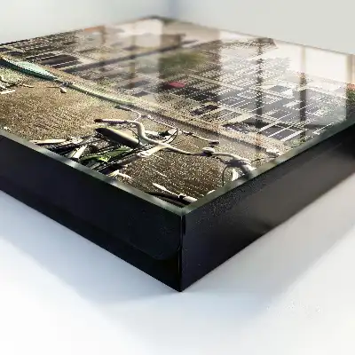 Designová skříňka na klíče Městský klid