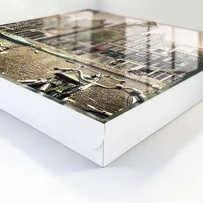 Designová skříňka na klíče Městský klid