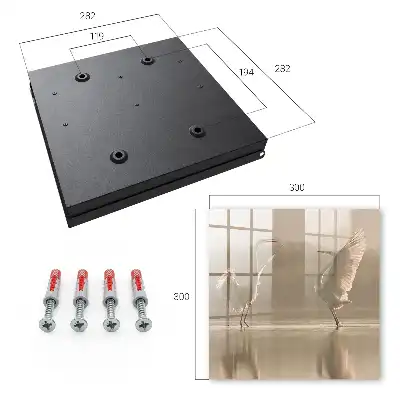 Designová skříňka na klíče Ptačí tanec