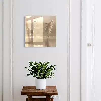 Designová skříňka na klíče Ptačí tanec