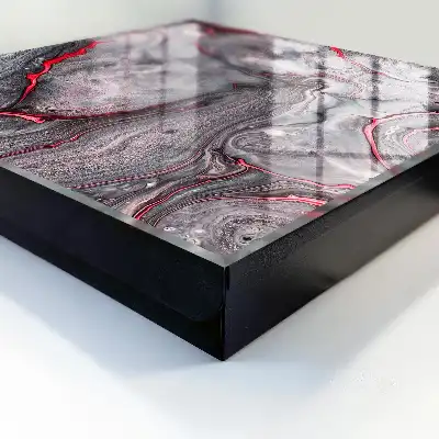 Designová skříňka na klíče Výrazná abstrakce