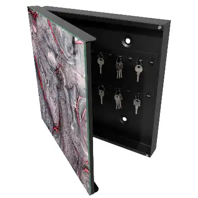 Designová skříňka na klíče Výrazná abstrakce