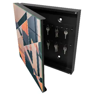 Designová skříňka na klíče Horský západ