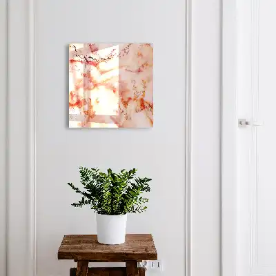 Designová skříňka na klíče Mramorový vzor