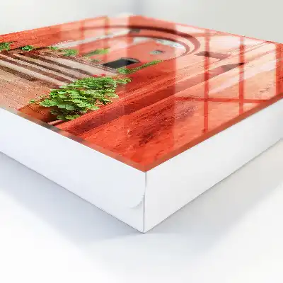 Designová skříňka na klíče Červená ulička