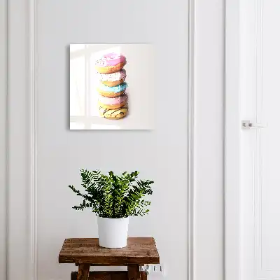 Designová skříňka na klíče Barevné puky