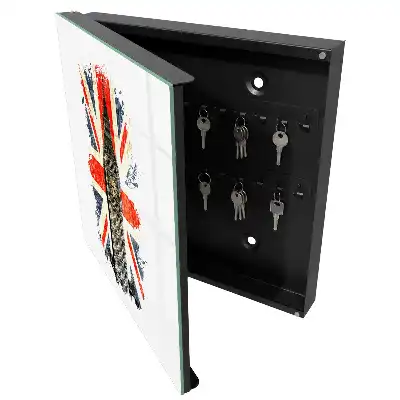 Krabička na klíče Britský symbol