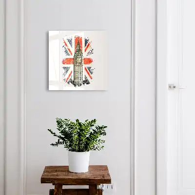 Krabička na klíče Britský symbol