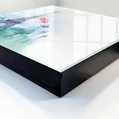 Designová skříňka na klíče Pařížská scenérie