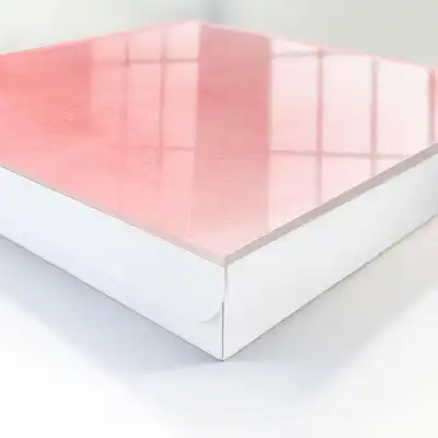 Designová skříňka na klíče Růžové pozadí