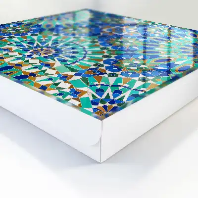 Krabička na klíče Geometrická mozaika