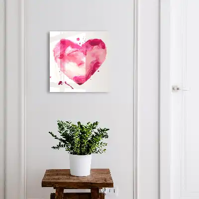 Designová skříňka na klíče Srdce lásky