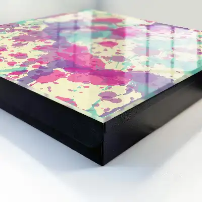 Designová skříňka na klíče Barevný chaos