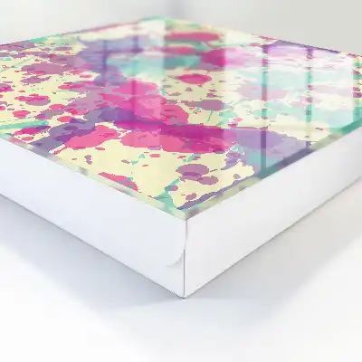 Designová skříňka na klíče Barevný chaos