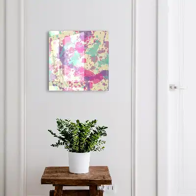 Designová skříňka na klíče Barevný chaos