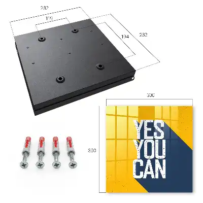 Designová skříňka na klíče Yes You Can