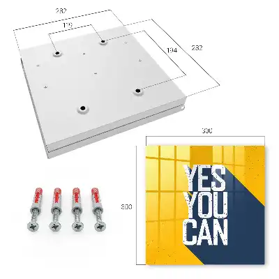 Designová skříňka na klíče Yes You Can
