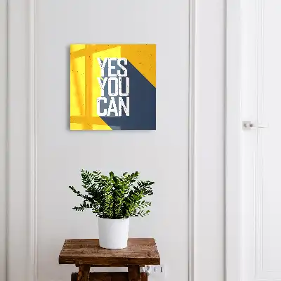 Designová skříňka na klíče Yes You Can