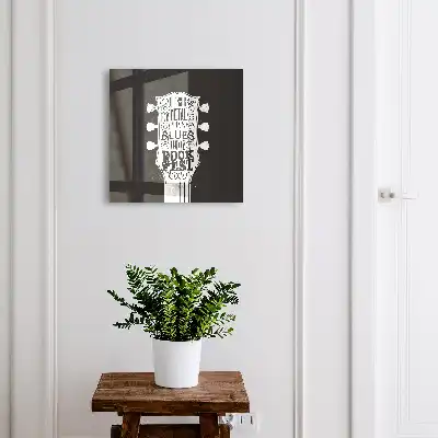 Designová skříňka na klíče Rock fest