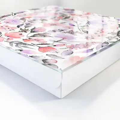 Krabička na klíče Pastelové květiny