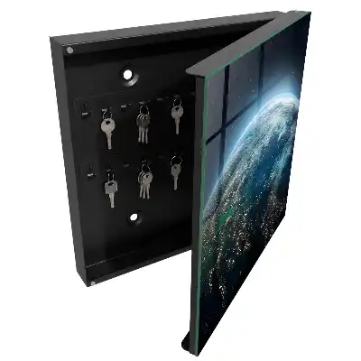 Designová skříňka na klíče Noční Země