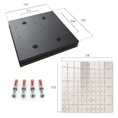 Skříňka na klíče Elegantní geometrie