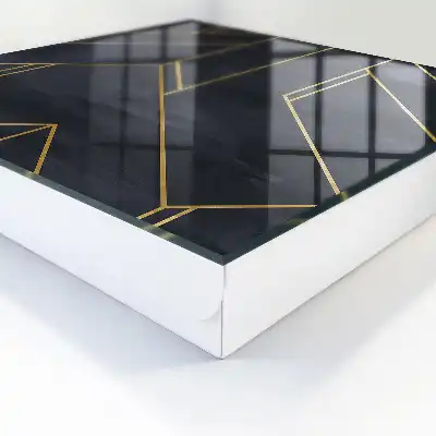 Designová skříňka na klíče Geometrická struktura