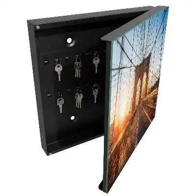 Designová skříňka na klíče Západ slunce