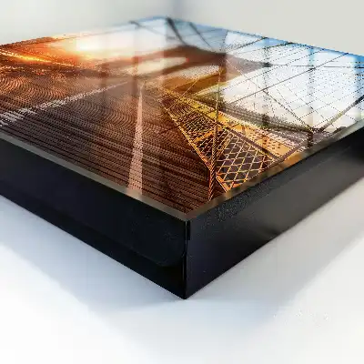 Designová skříňka na klíče Západ slunce