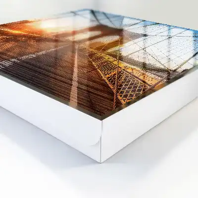 Designová skříňka na klíče Západ slunce