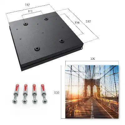 Designová skříňka na klíče Západ slunce