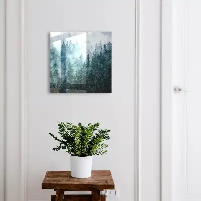 Skříňka na klíče Zelený les