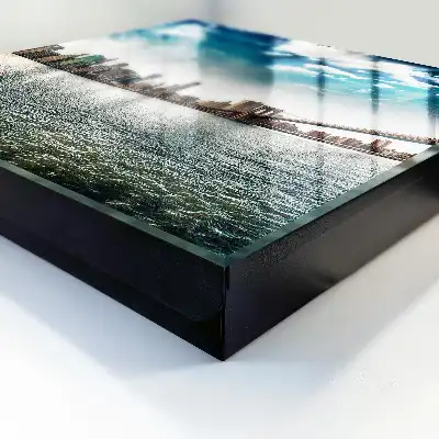 Designová skříňka na klíče Městské panorama