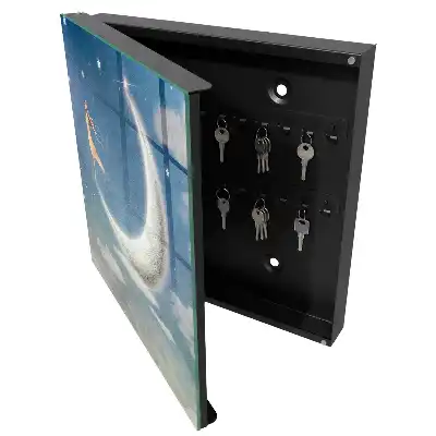 Designová skříňka na klíče Nebeská cesta