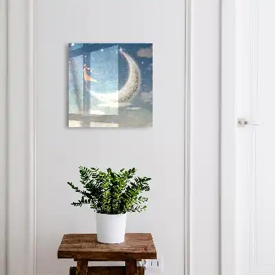 Designová skříňka na klíče Nebeská cesta