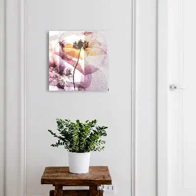 Designová skříňka na klíče Květinová elegance