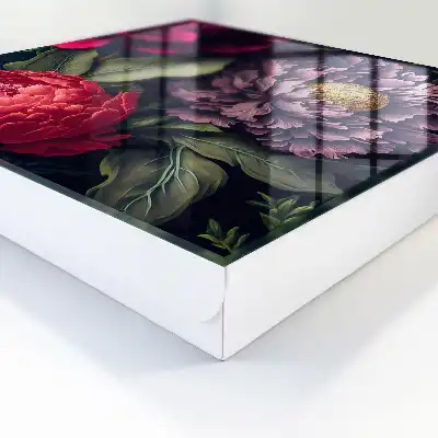 Skříňka na klíče Květiny luxusu